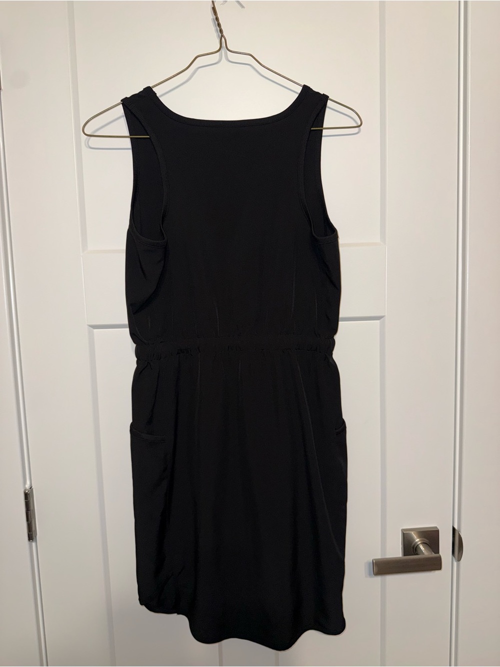 tek gear Black Sleeveless Drawstring Waist athletic Dress - Picture 2 of 3